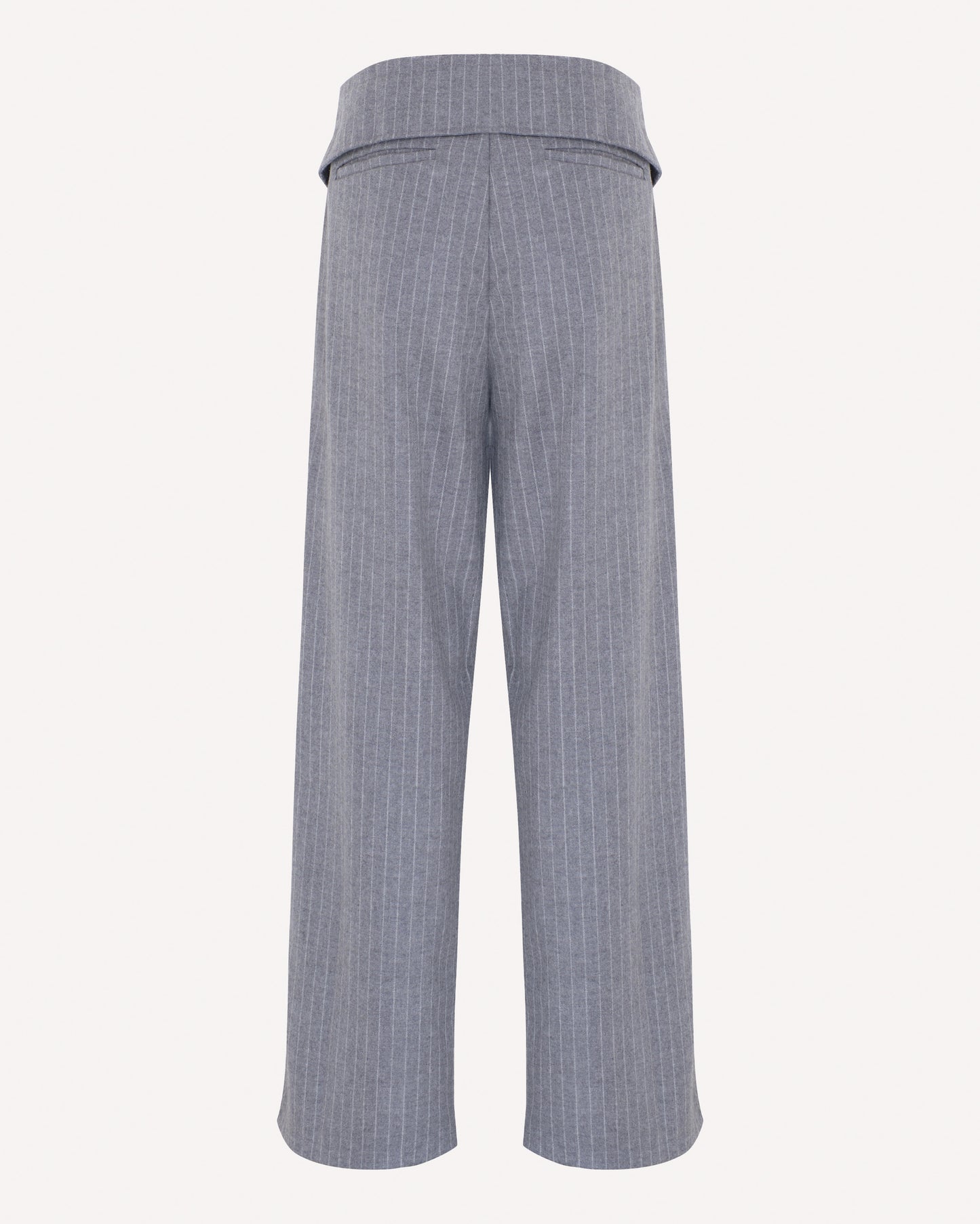 The Fold Over Pant - Grey