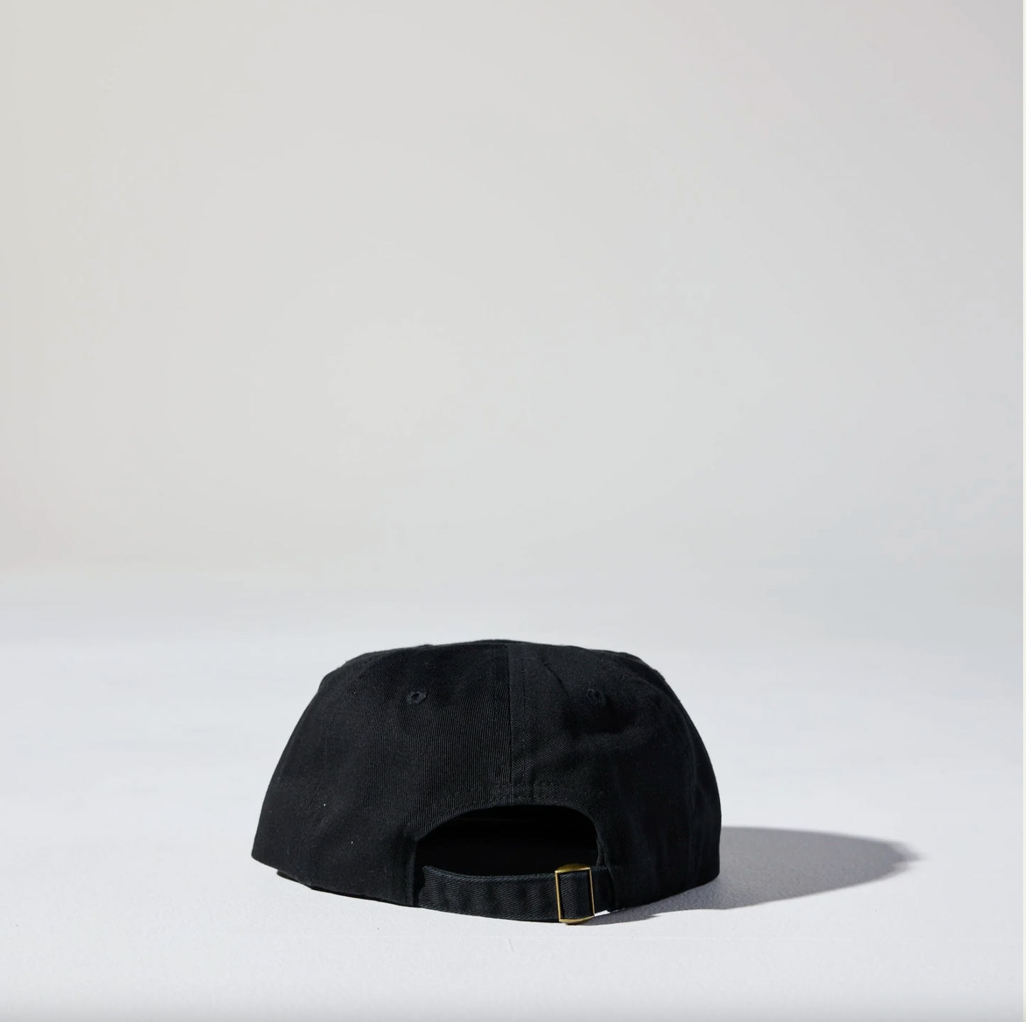 Crème Recycled Cotton Cap - Black