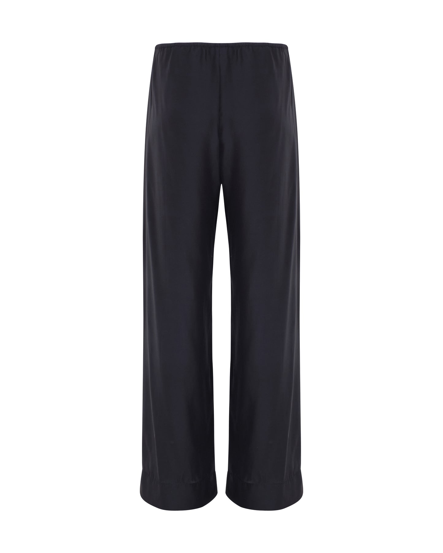 Black Silk Pant