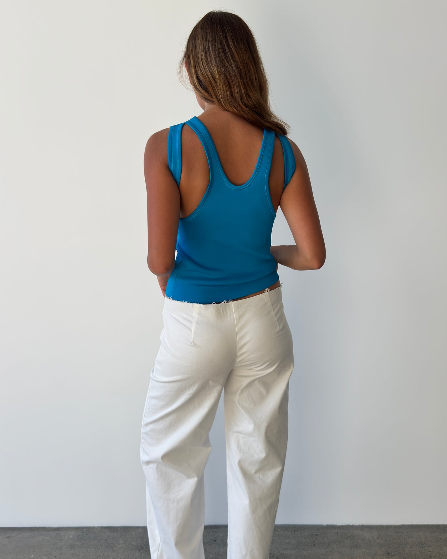 The Fray Pant - Chalk