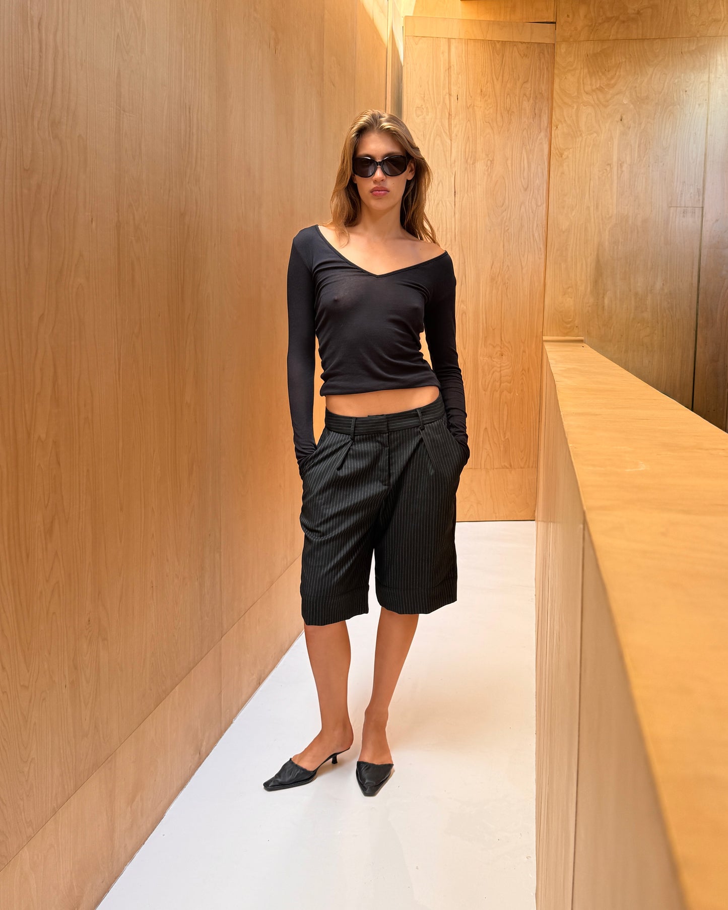 The Classic Short - Pinstripe