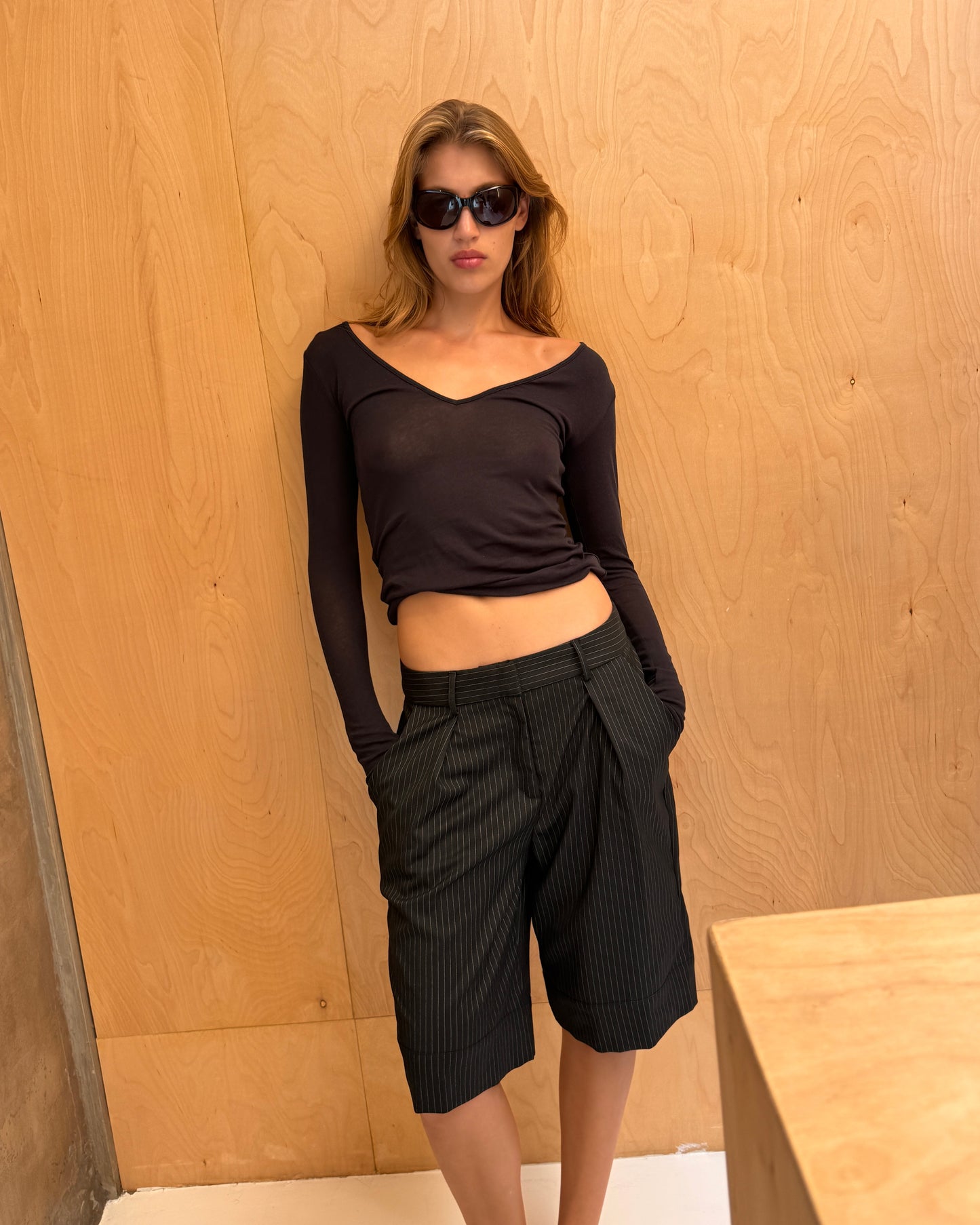 The Classic Short - Pinstripe