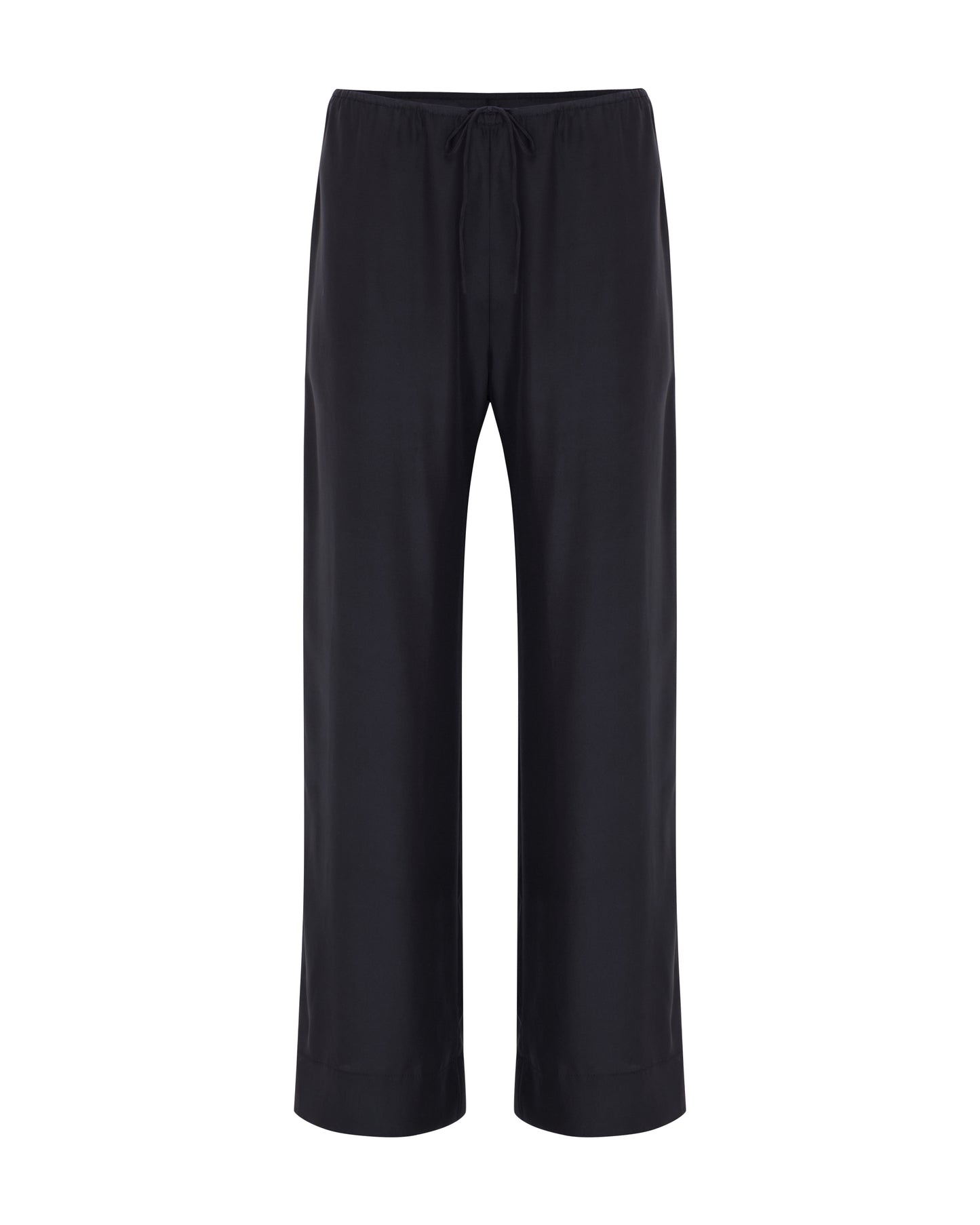 Black Silk Pant