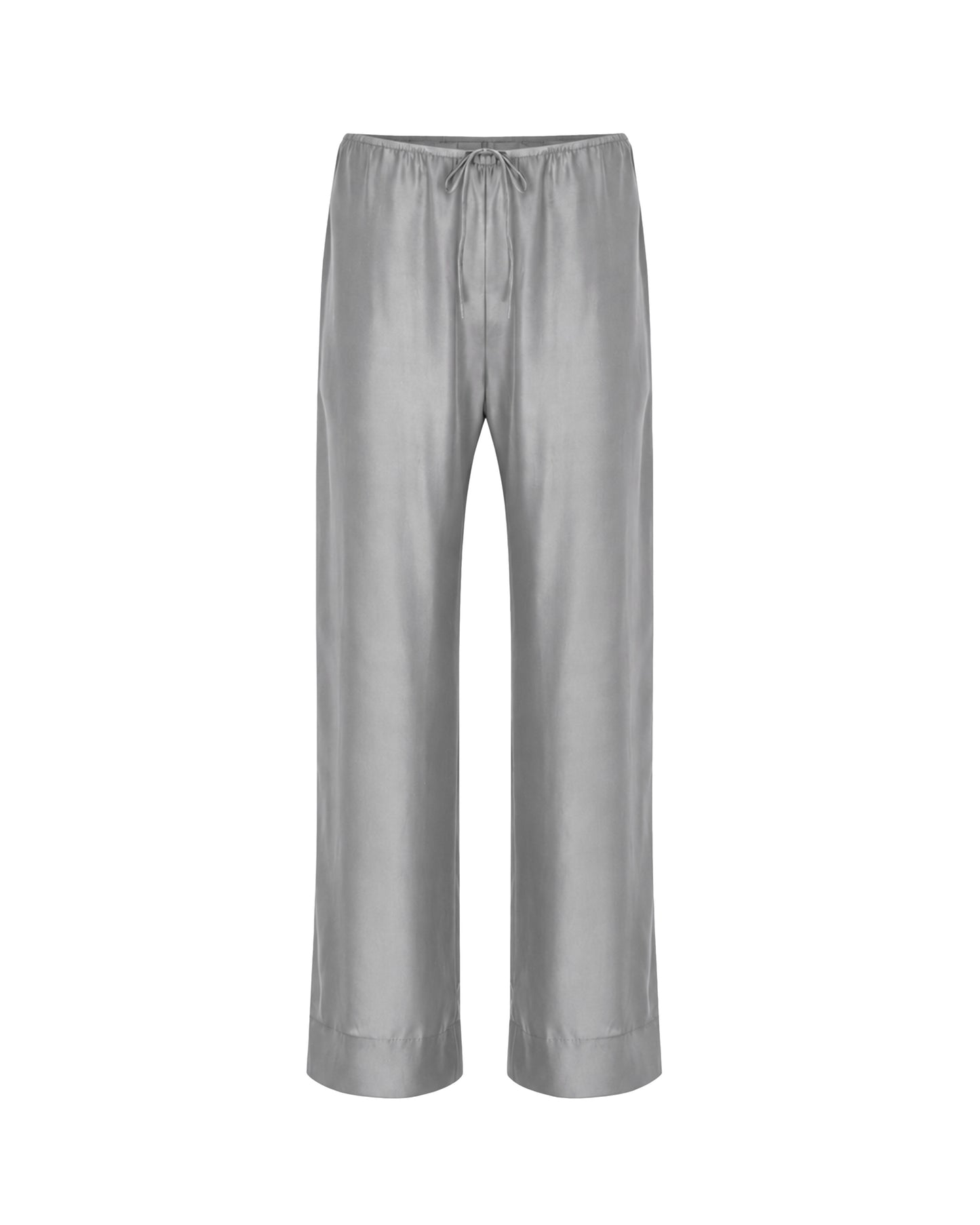 Silver Silk Pant
